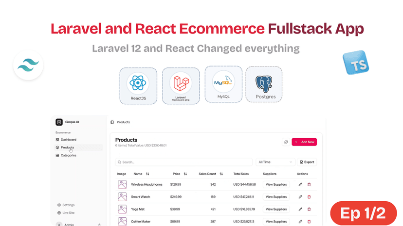 Laravel E-commerce Project Documentation